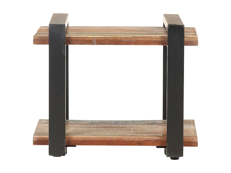 Irmar  Table de chevet 50x40x40 cm Bois de récupération massif