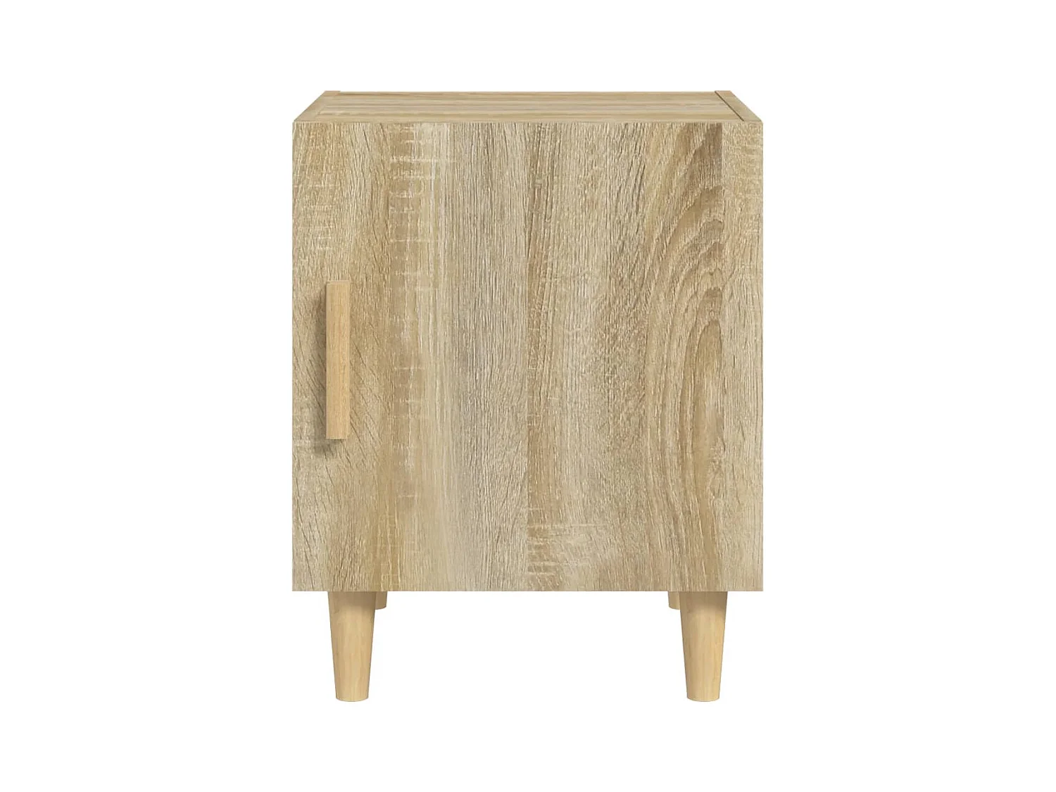 Oupeye  Tables de chevet 2 pcs Chêne Sonoma Bois d'ingénierie