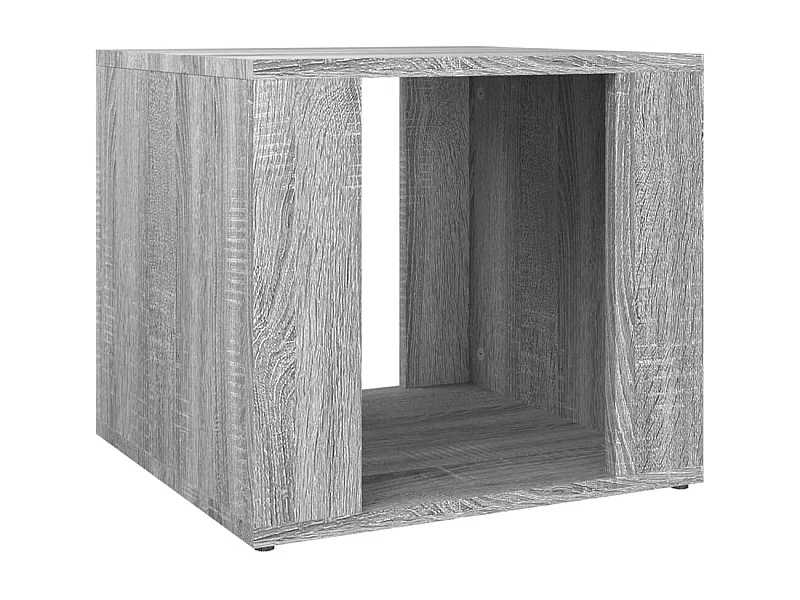 Alpena  Table de chevet Sonoma gris 41x40x36 cm Bois d'ingénierie