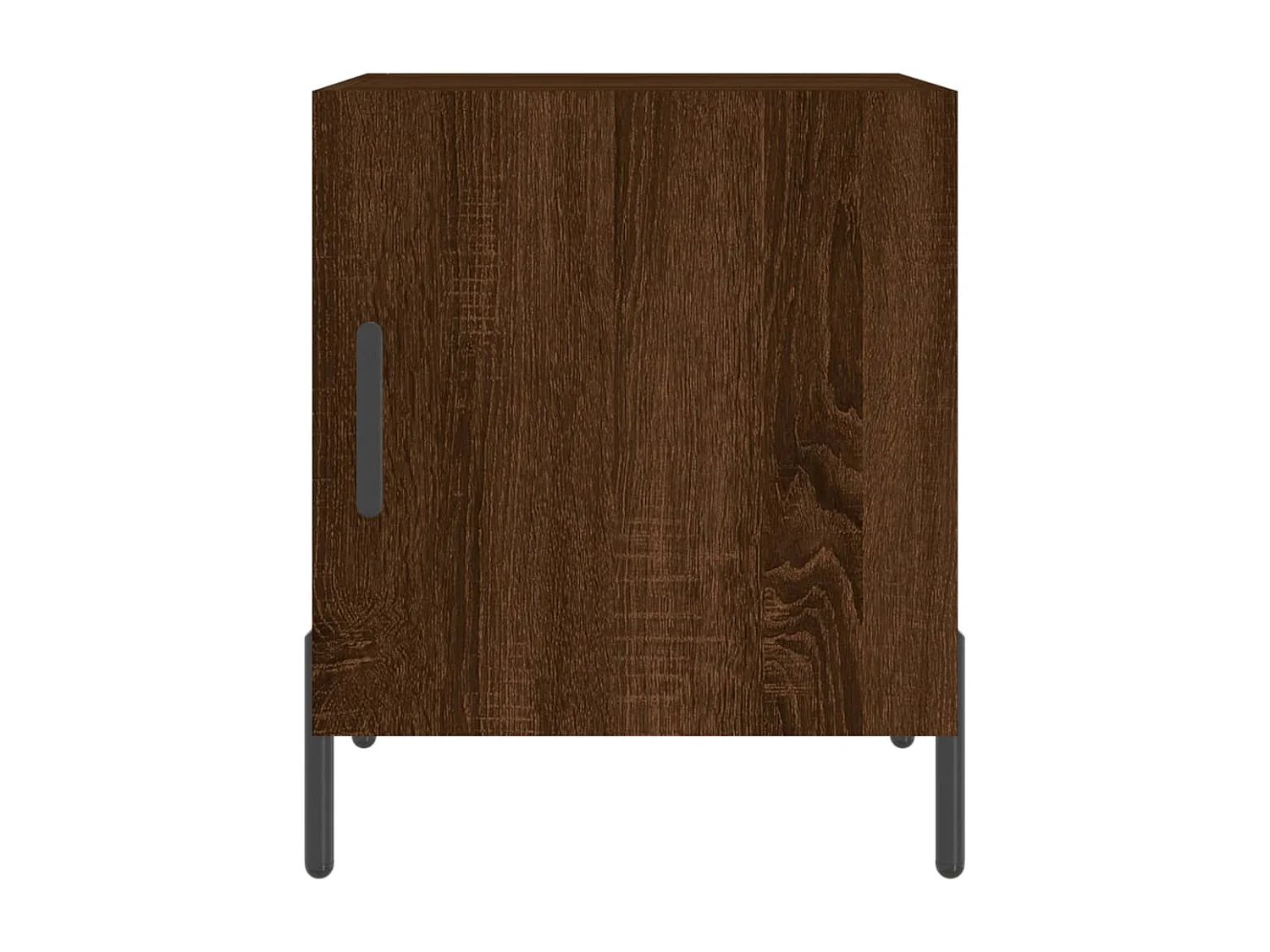 Sulva  Table de chevet chêne marron 40x40x50 cm bois d’ingénierie