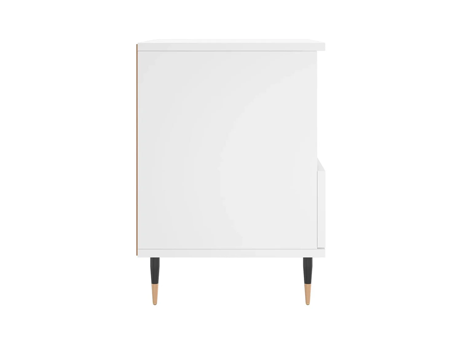 Blandon  Table de chevet Blanc 40x35x50 cm Bois d’ingénierie