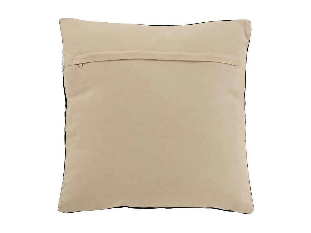 Coussin Déco "Dessin Graphique II" 45x45cm Noir