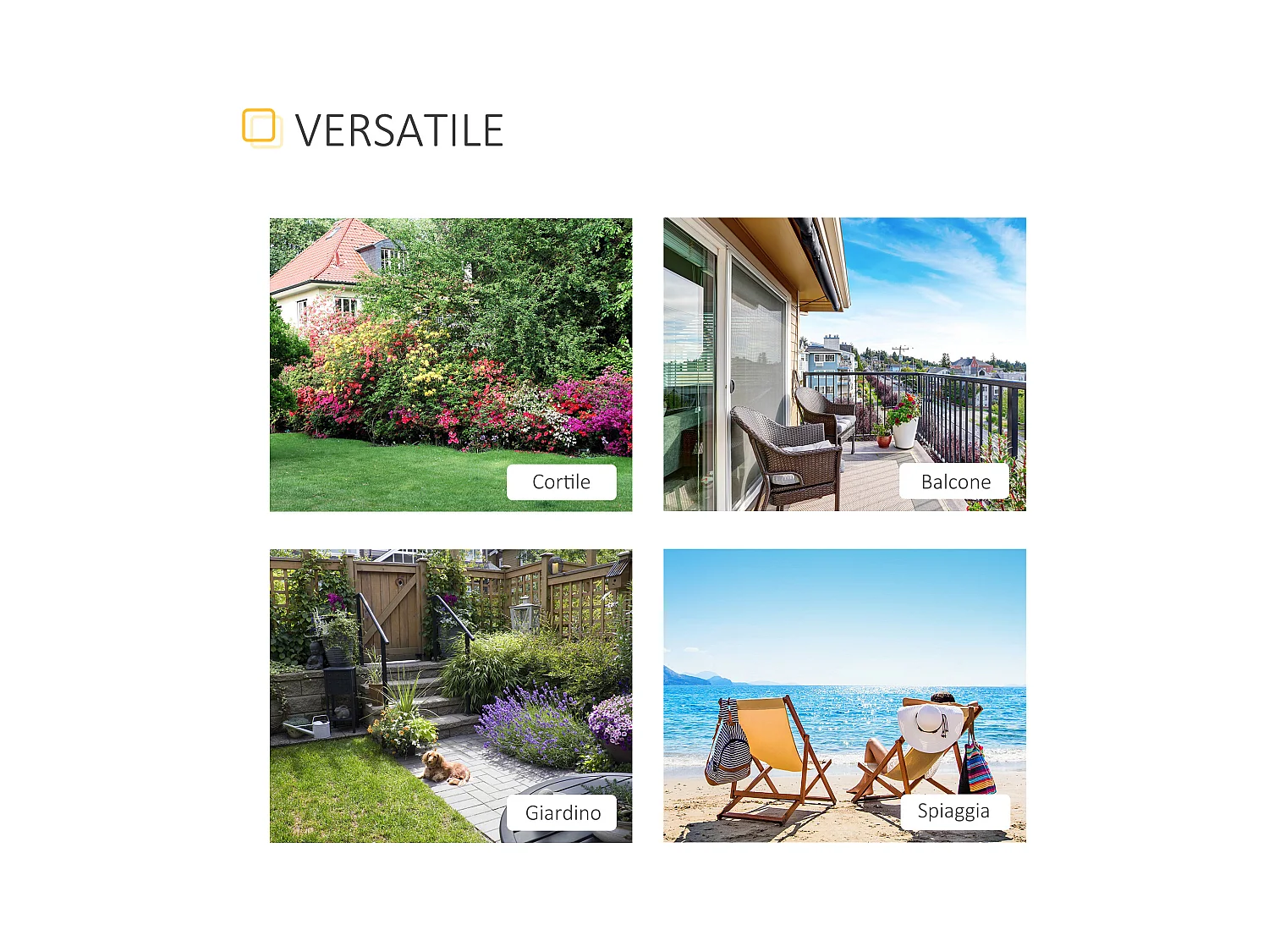 Lettino prendisole pieghevole con cuscino in rattan pe nero