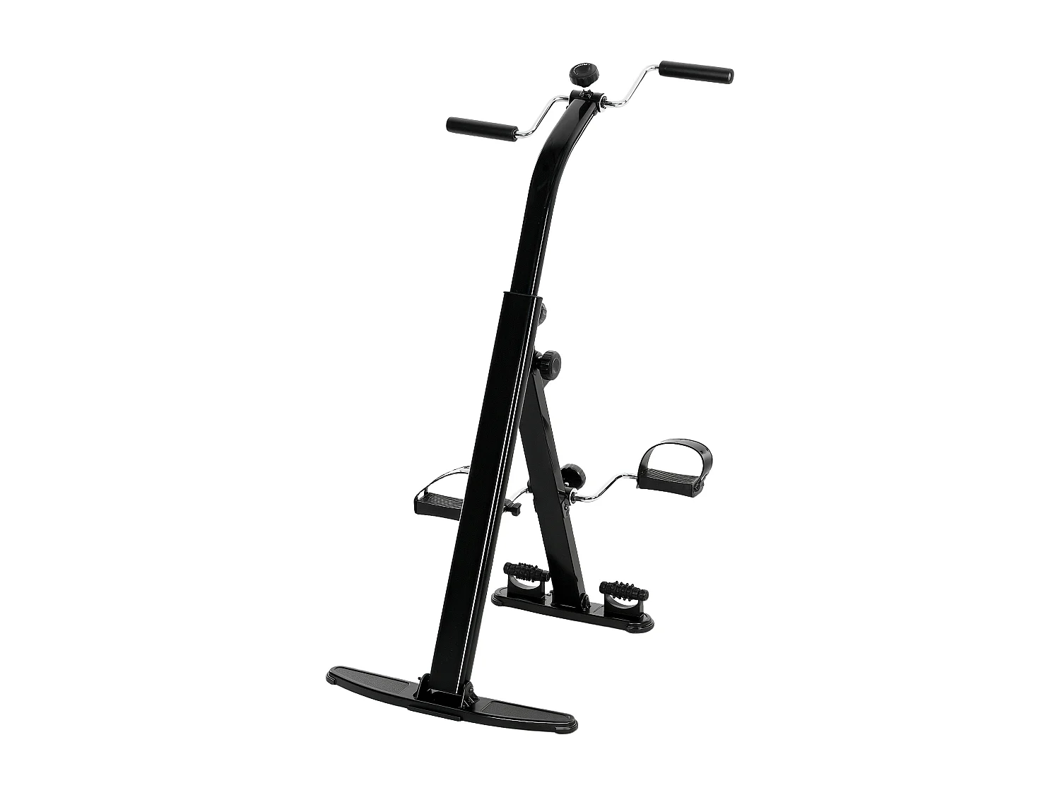 Cyclette riabilitazione pieghevole schermo lcd e manubrio regolabile