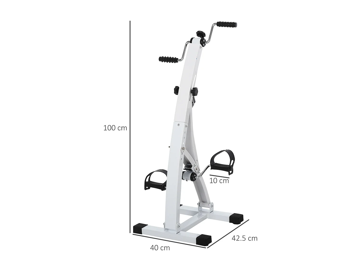 Pedaliera braccia e gambe con schermo led altezza e intensità regolabile