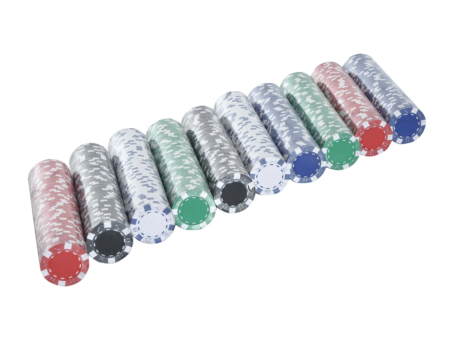 Valigetta poker professionale set poker 300 fiches e 2 mazzi