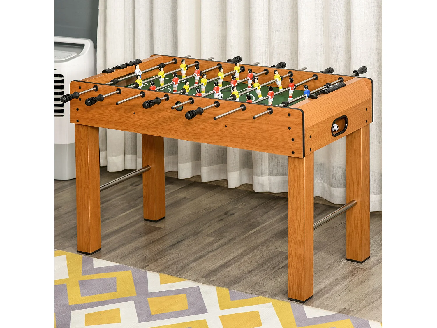 Calcio balilla professionale con segnapunti 2 palline 22 giocatori