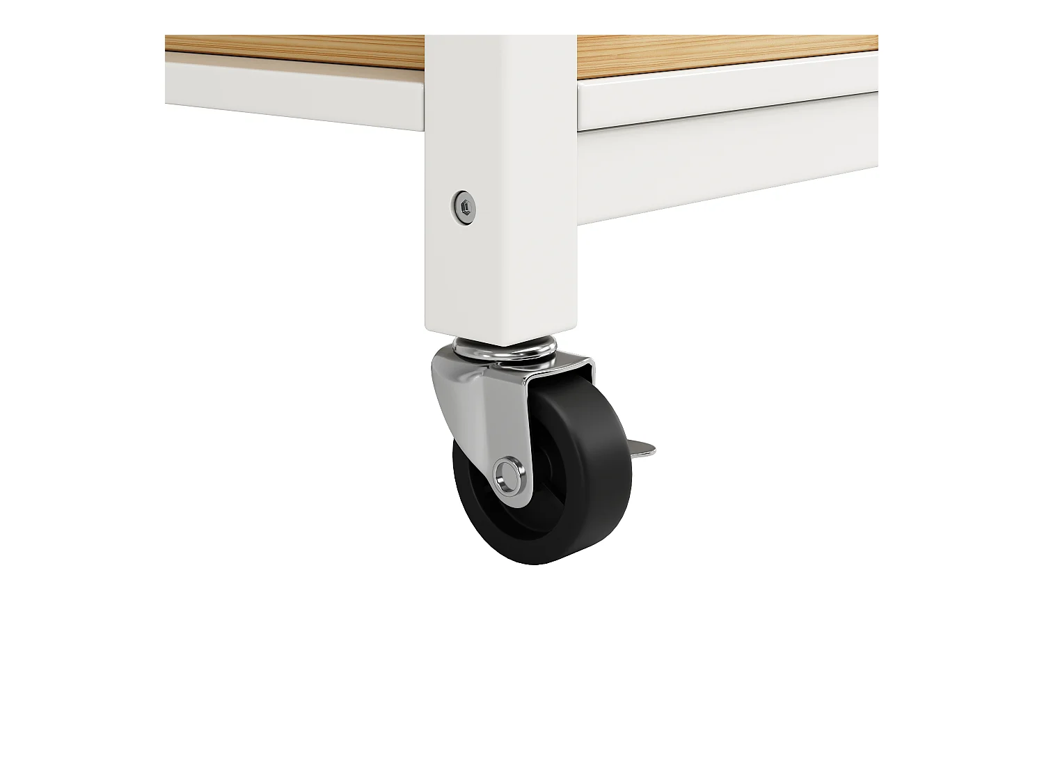 Desserte de cuisine 128x(45-73)x90 cm 2 portes et 3 tiroirs Îlot de cuisine avec plateau extensible - blanc