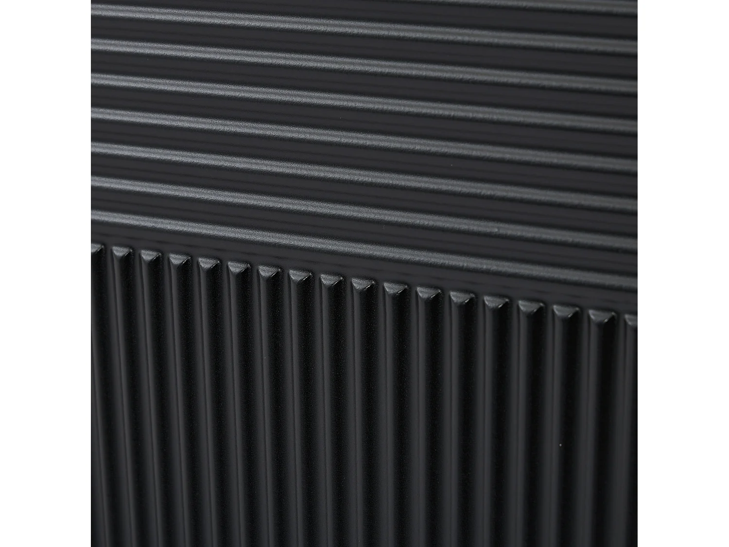 Buffet 140x40x70 cm 4 portes 2 tiroirs et meuble de rangement ouvert - bois - chêne