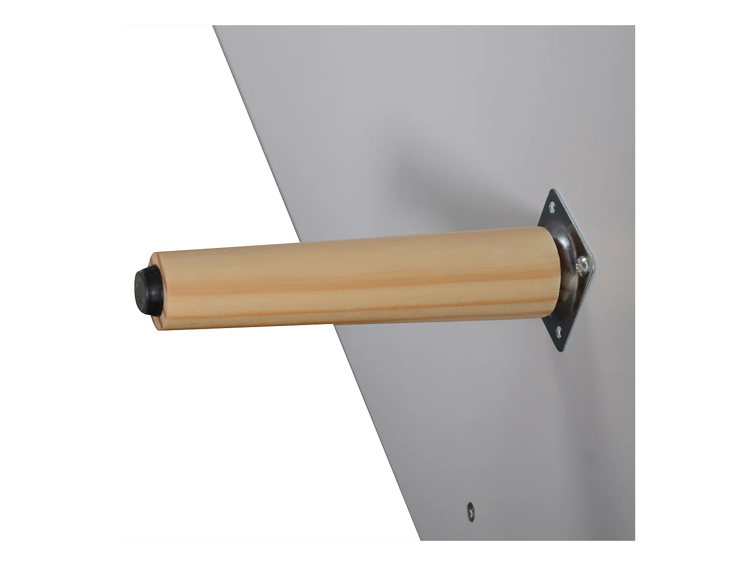 Buffet 120x34x94 cm 3 porte en verre décoratif 3 tiroirs meuble de rangement - bois - blanc