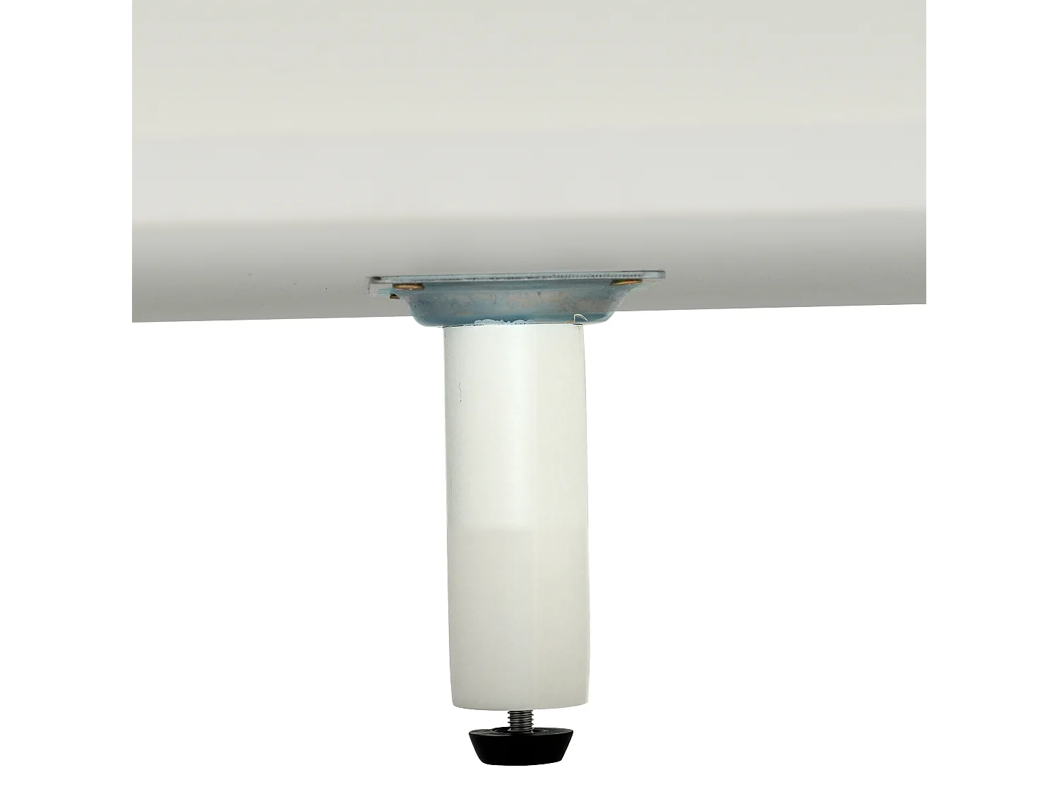 Buffet 130x40x70 cm avec 2 portes 2 tiroirs meuble de rangement - bois - blanc