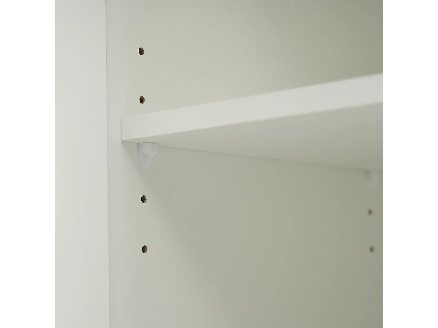 Buffet 130x40x70 cm avec 2 portes 2 tiroirs meuble de rangement - bois - blanc