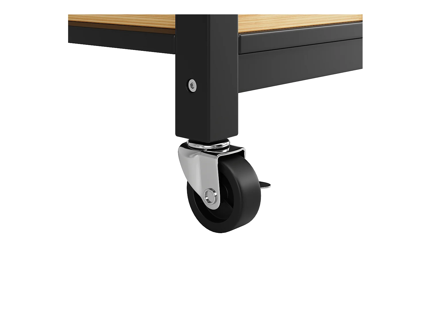 Desserte de cuisine mobile 128x(45-73)x90 cm 2 portes et 3 tiroirs Îlot de cuisine avec plateau extensible - noir