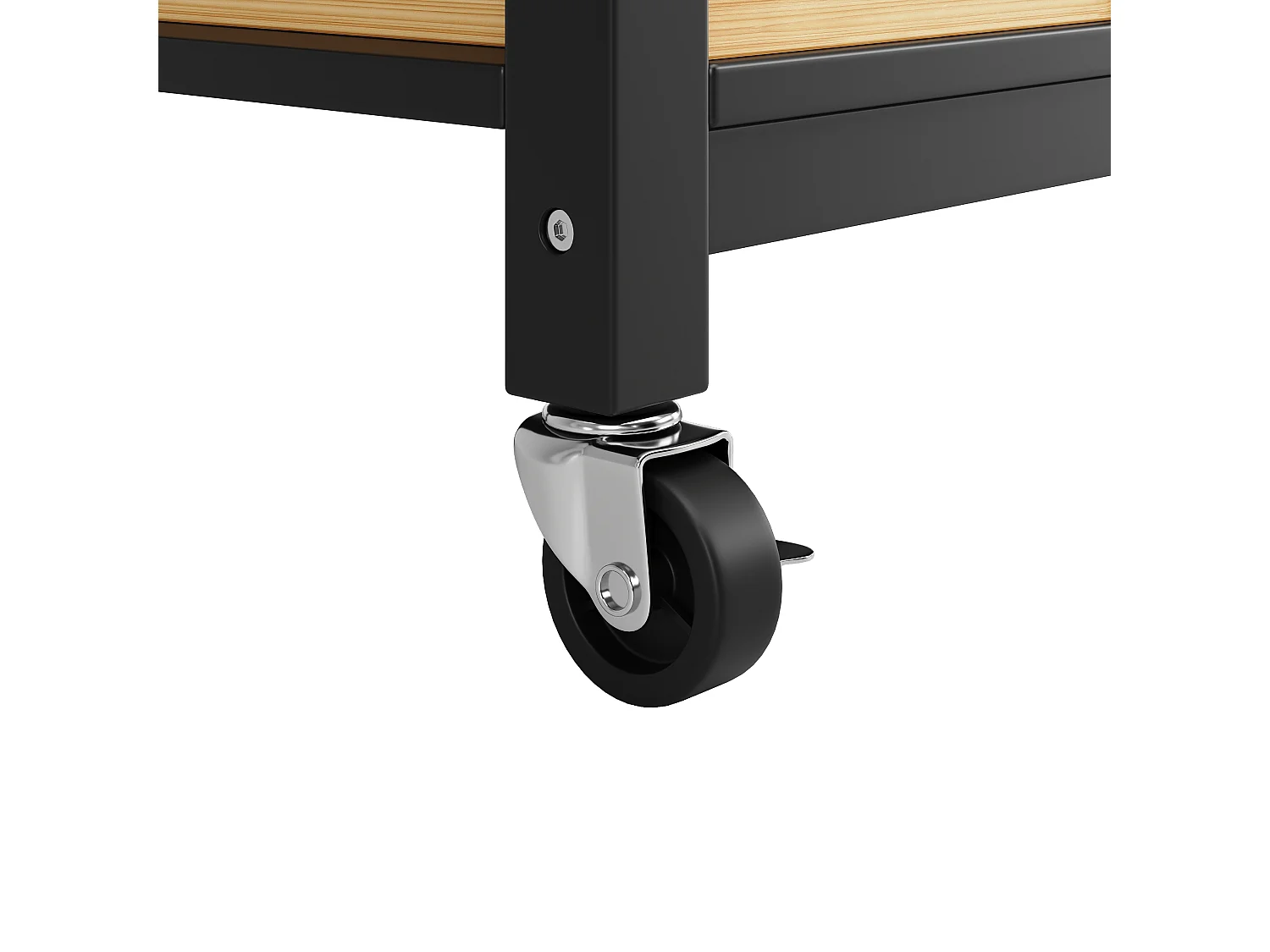 Desserte de cuisine mobile 128x(45-73)x90 cm 2 portes et 3 tiroirs Îlot de cuisine avec plateau extensible - noir