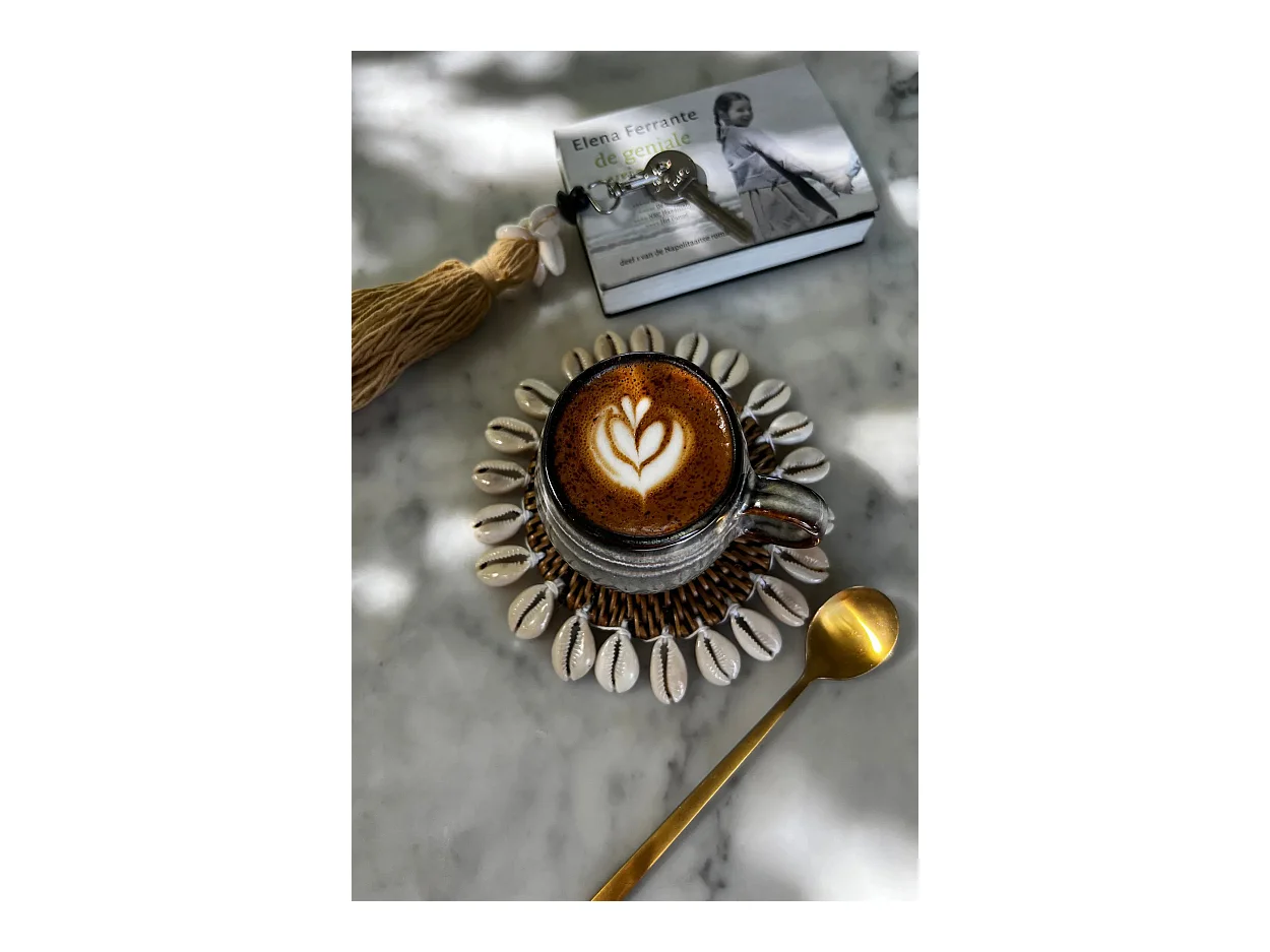 Le Sous-Verre Colonial Shell - Brun Naturel