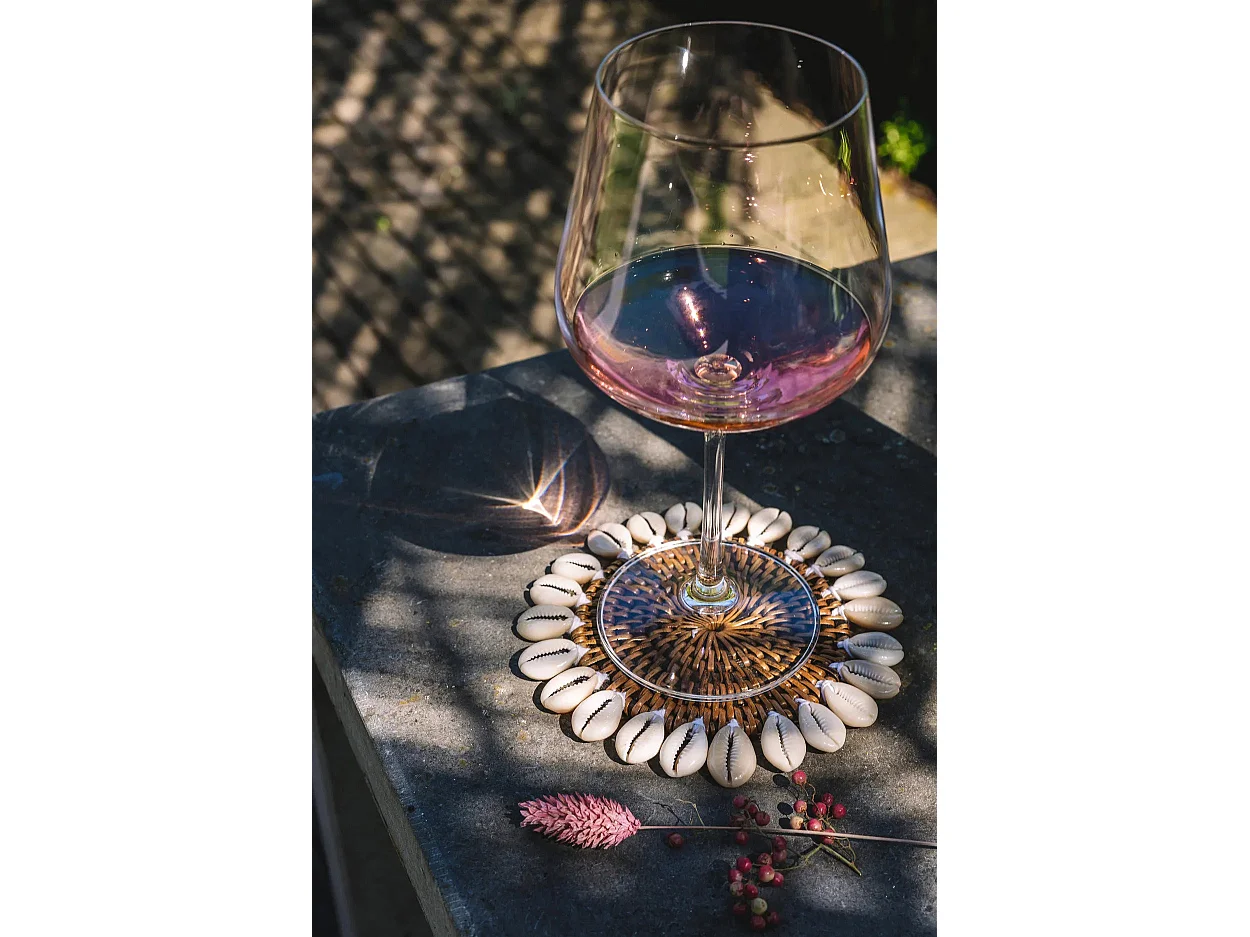 Le Sous-Verre Colonial Shell - Brun Naturel