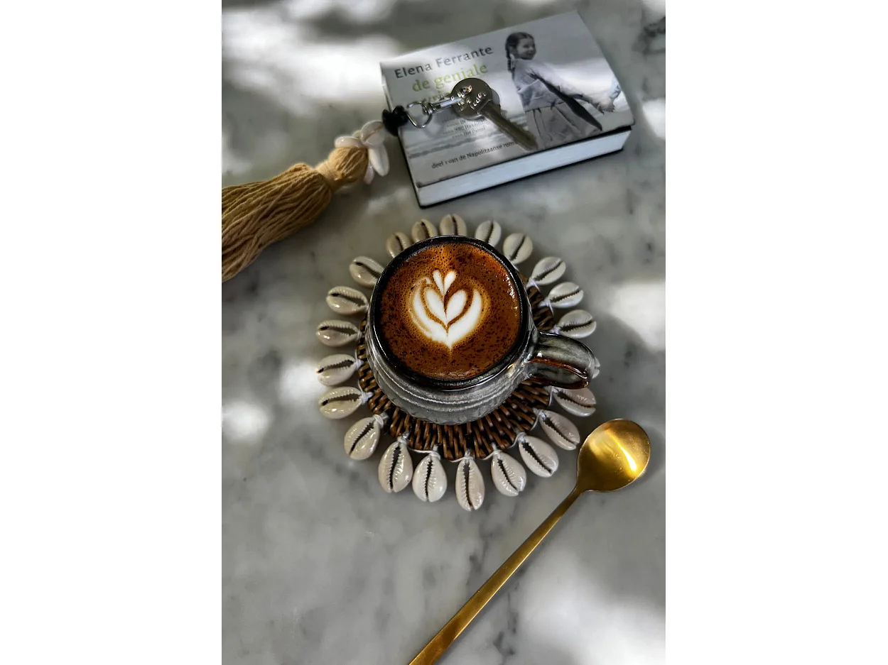 Le Sous-Verre Colonial Shell - Brun Naturel