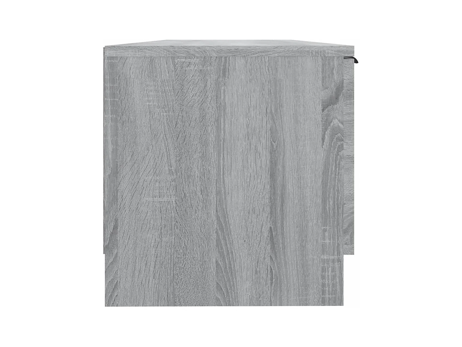 Móvel de TV multimídia prateleira de televisão televisão buffet sala de jantar sala de estar quarto sonoma 102 x 35 x 36,5 cm madeira trabalhada cinza 02_0028349