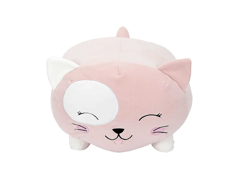 Peluche Coussin Chat Rose - KITTY