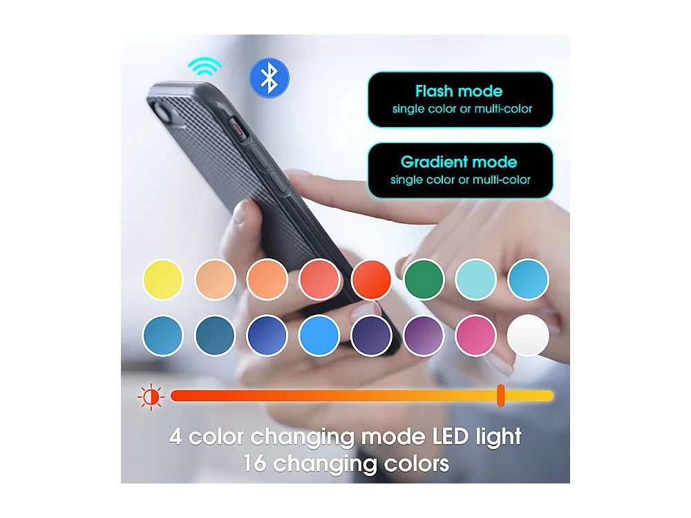 Meuble TV design moderne élégant rangement pratique blanc brillant bois étagères verre éclairage LED