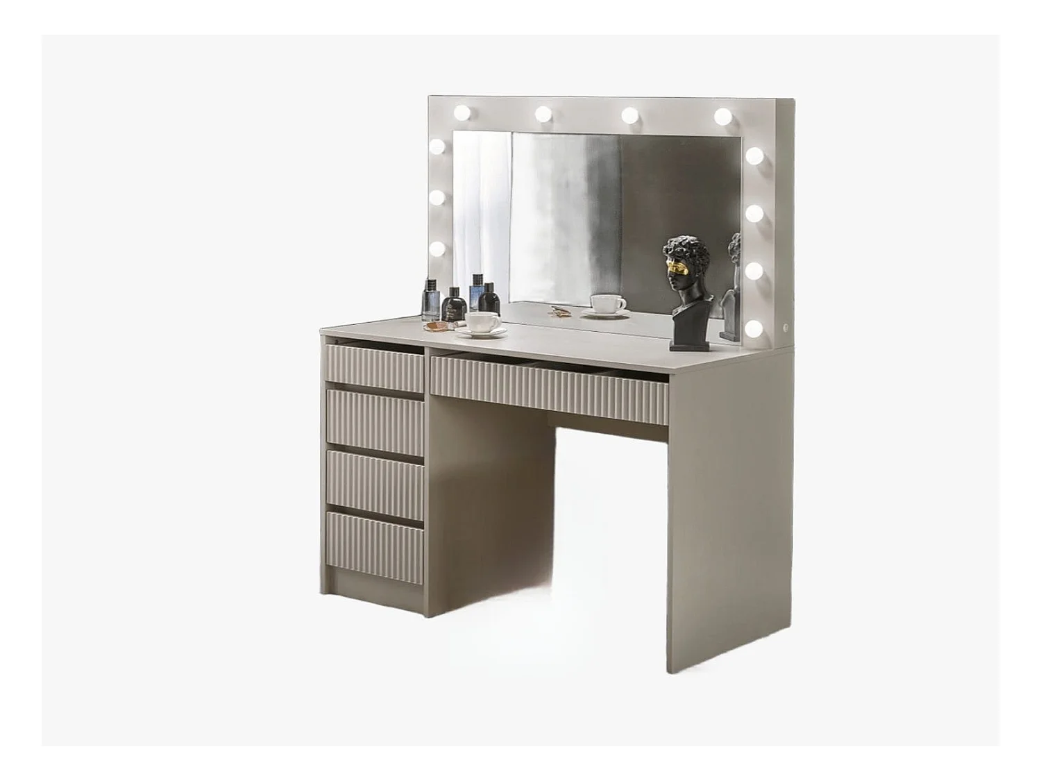 Toeletta Hollywood/LED/Beige