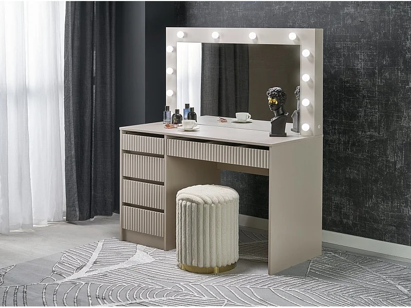 Toeletta Hollywood/LED/Beige