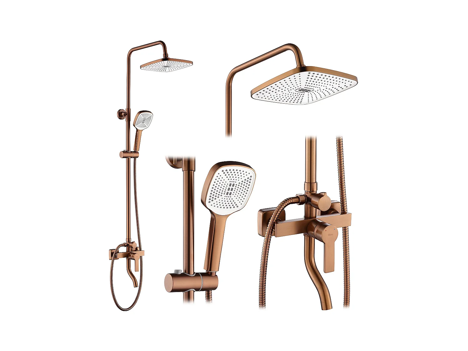 Kit De Douche Rea Argus Brush Copper