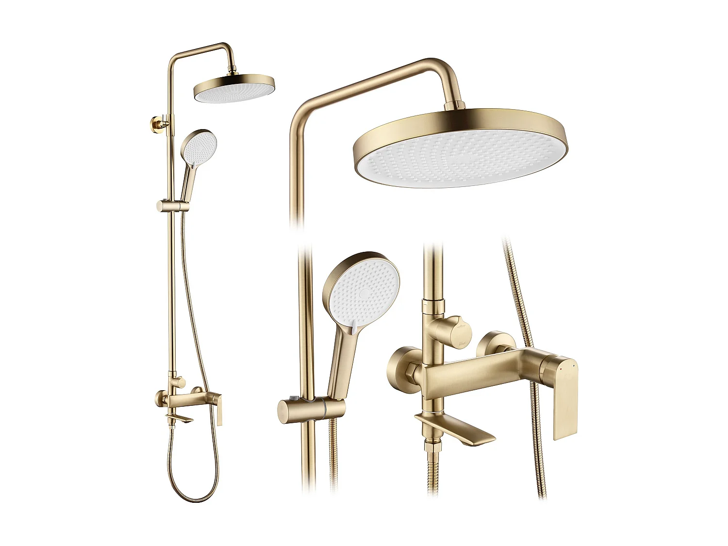 Doucheset Rea Veneta Brush Gold