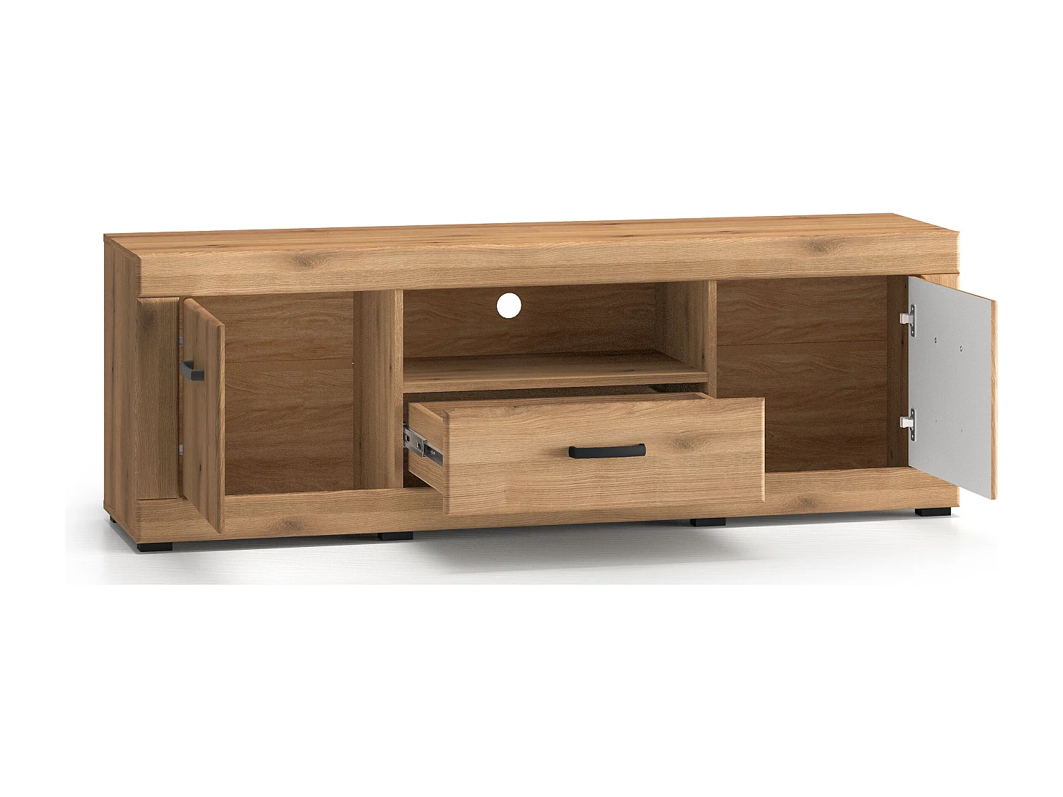 LOWBOARD Dora Evoke Eiche 160 / 40 / 55 cm