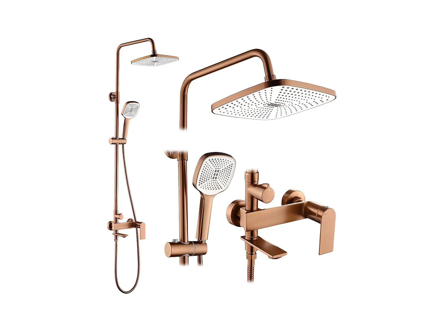 Kit De Douche Rea Storm Brush Copper