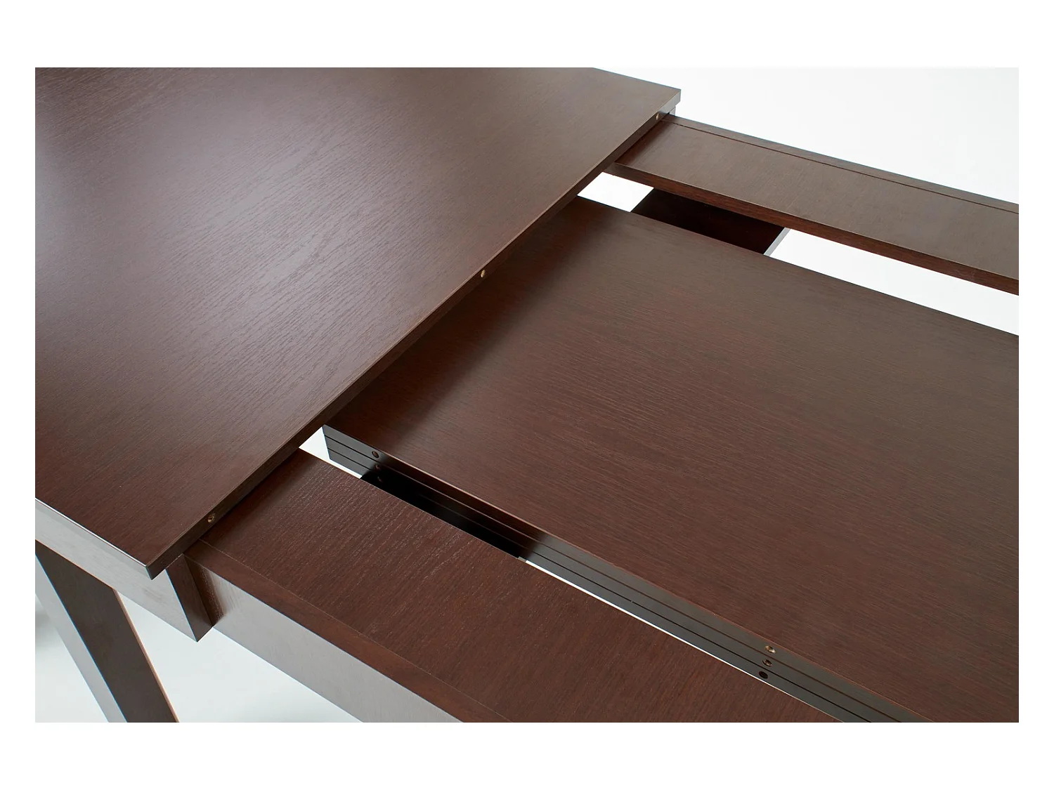 Table à manger Severin/Extra longue/Extensible/Marron