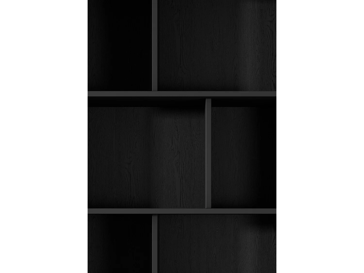 STANDREGAL A Lante schwarz 88 / 38 / 194cm