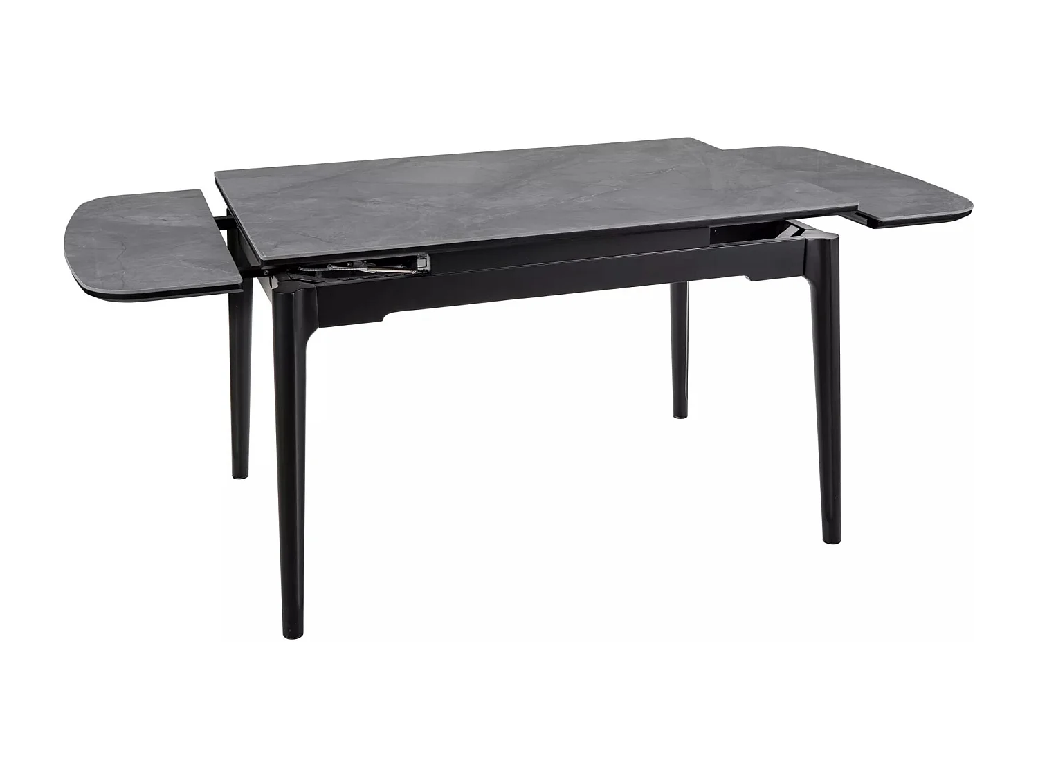 Table à manger Sento/Extensible/Céramique/Bois/Gris