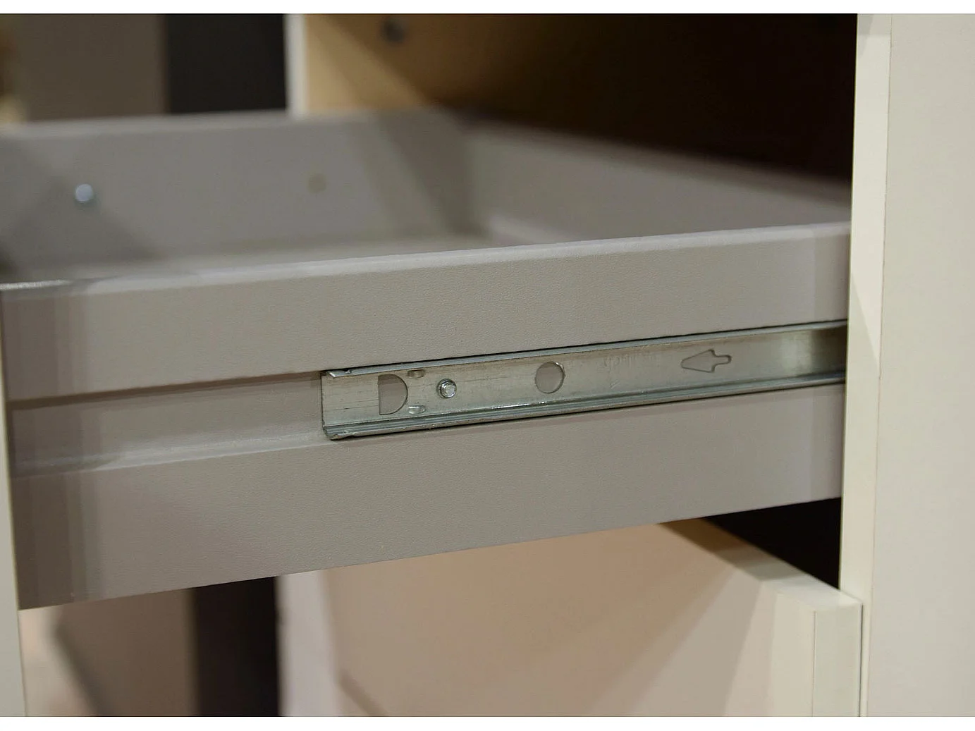 SCHUBKASTENKOMMODE Cork Plankeneiche / graphit 46 / 40 / 103cm