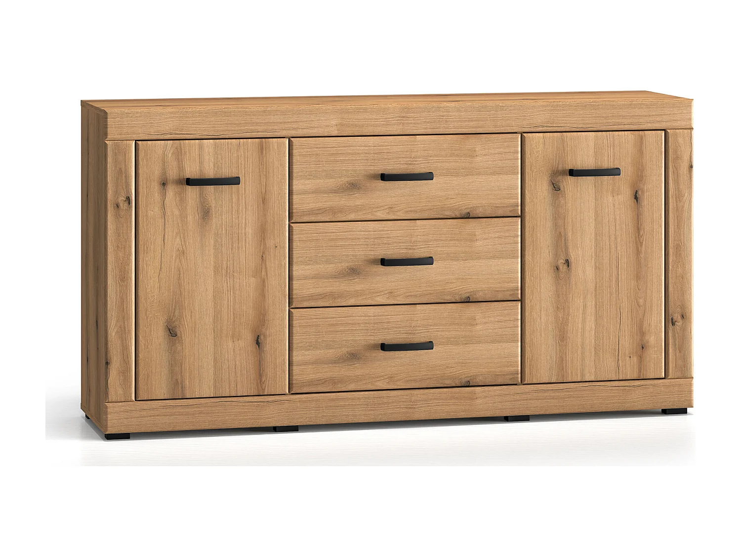 KOMMODE Dora Evoke Eiche 160 / 40 / 85 cm