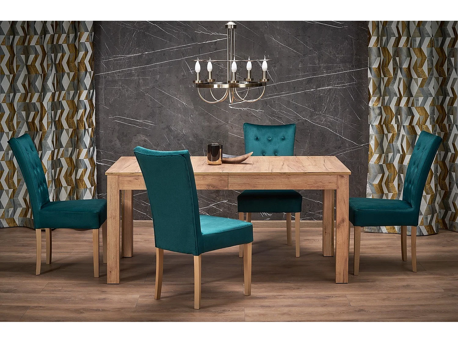 Table à manger Severin/Extra longue/Extensible/Artisan