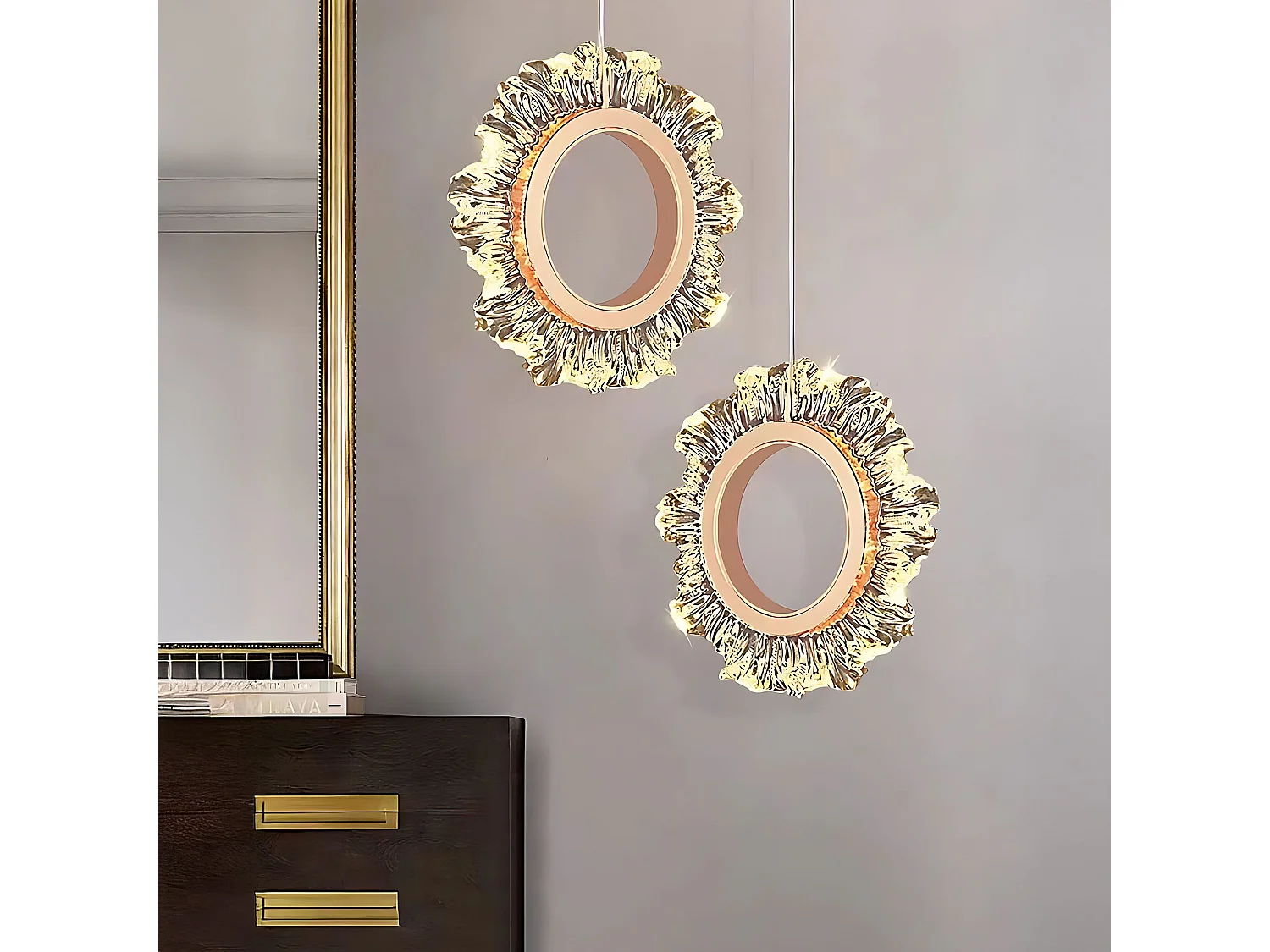 Hanglamp Toolight LHJ103-2CP Gold