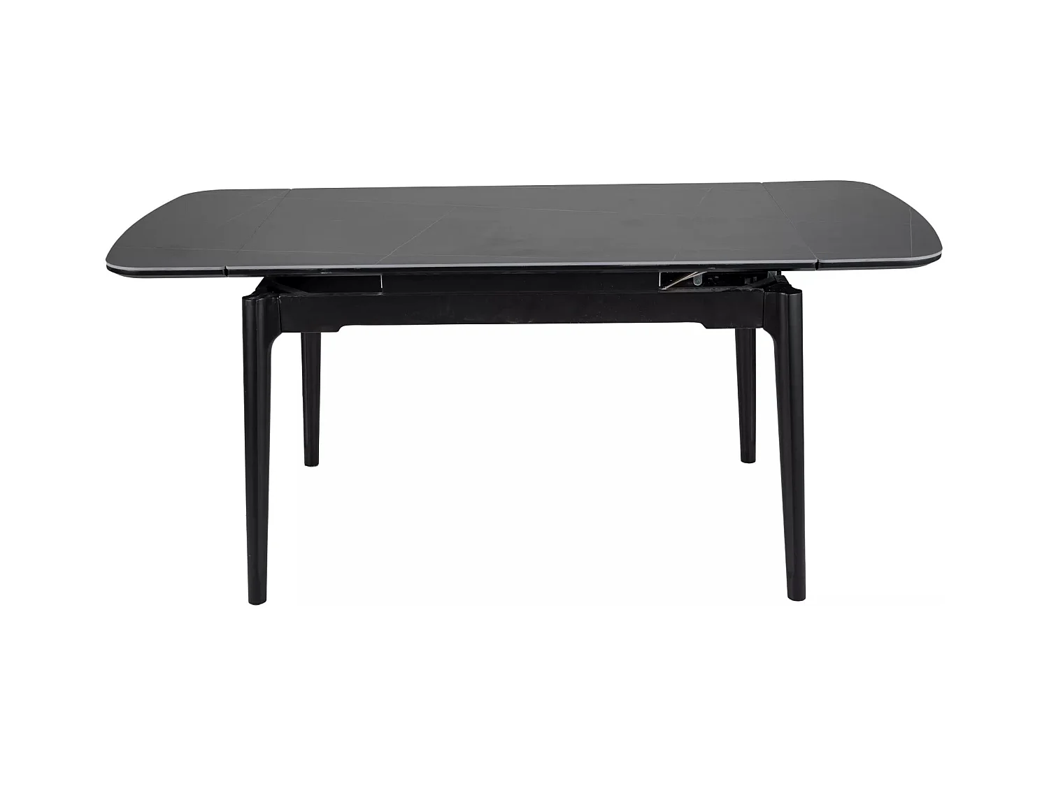 Table à manger Sento/Extensible/Céramique/Bois/Noir