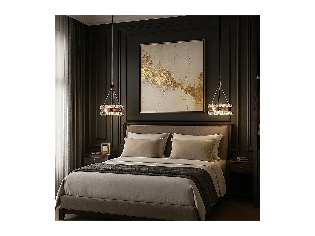 Lampe Suspendue Toolight LHJ099-CP Gold