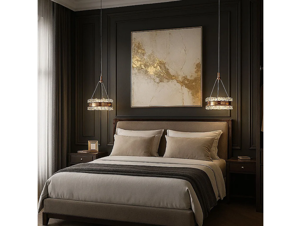 Lampe Suspendue Toolight LHJ099-CP Gold