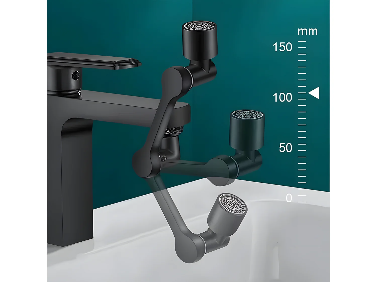 Rallonge Pivotante Rea COLT BLACK