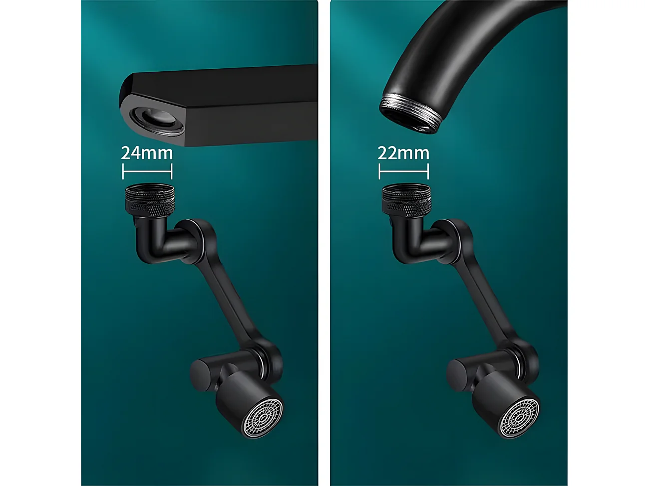 Rallonge Pivotante Rea COLT BLACK