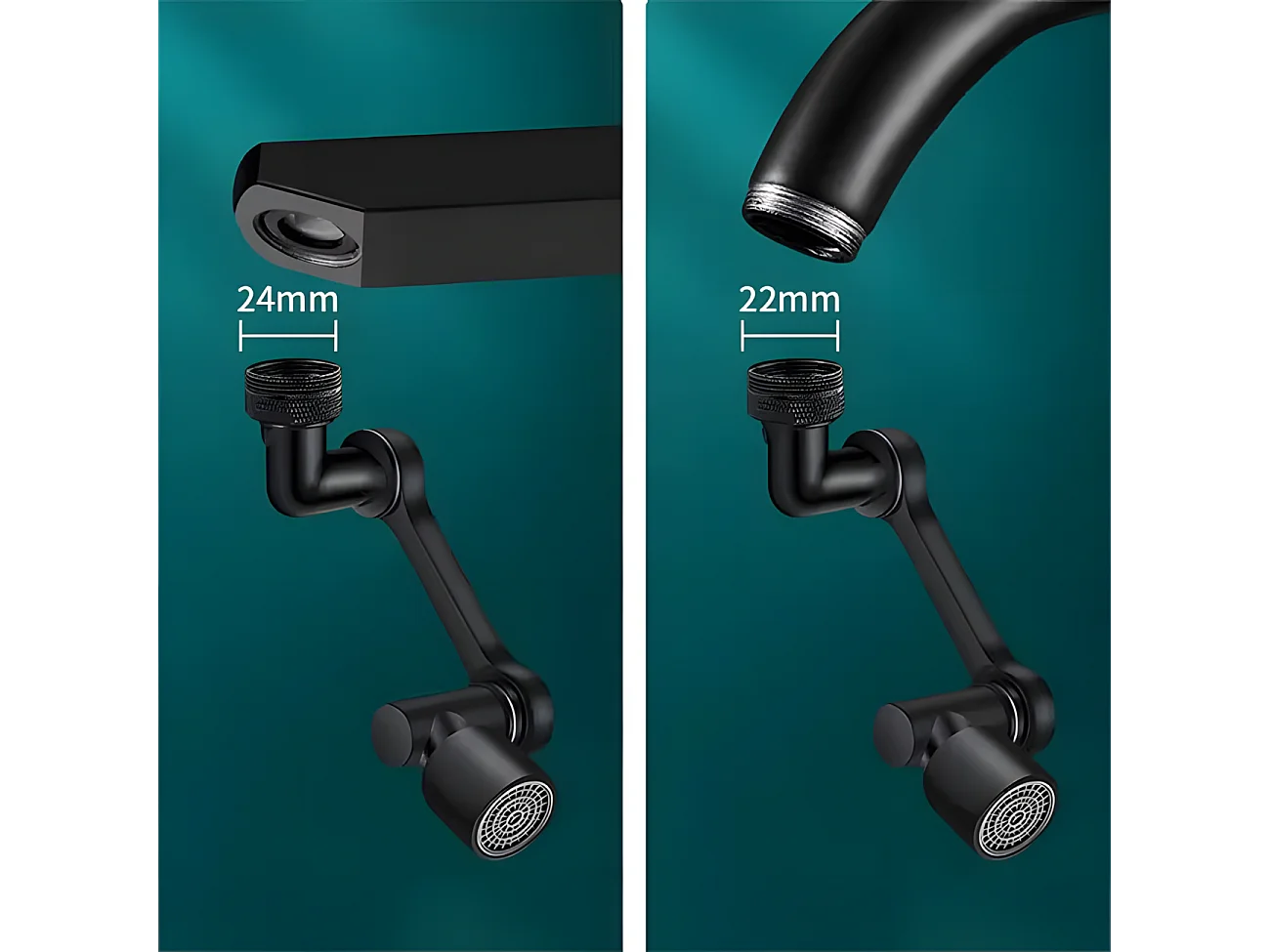 Rallonge Pivotante Rea COLT BLACK