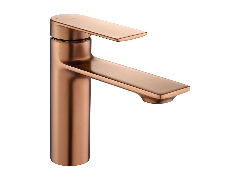 Wastafelkraan Rea Storm Low Brush Copper