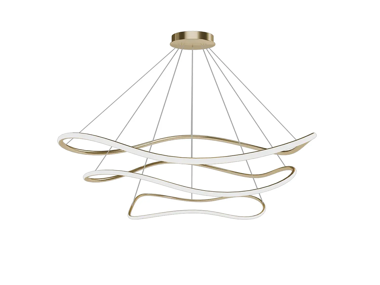 Lampe Suspendue Toolight LHJ051-CP1 Gold