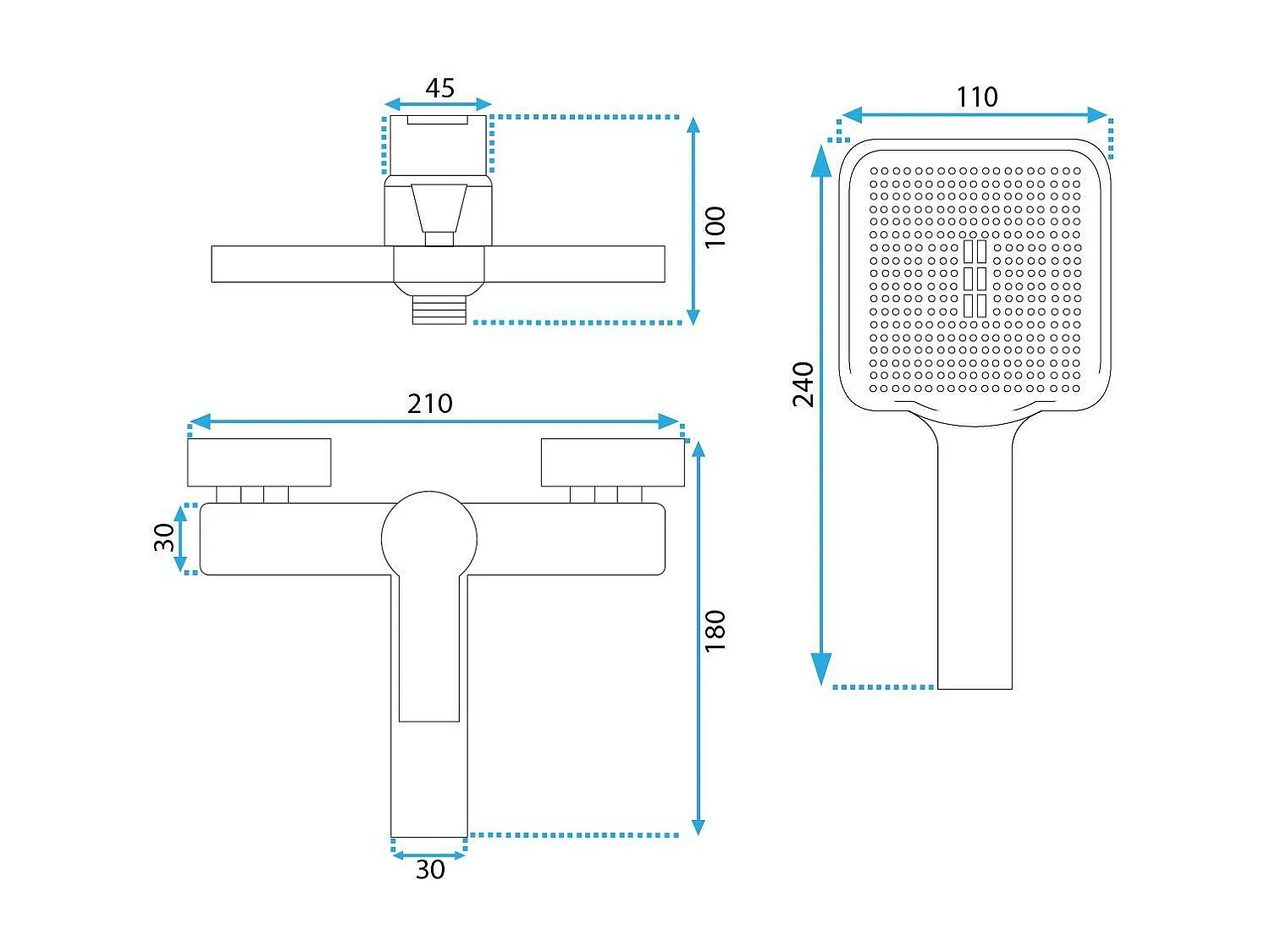 Lavatório Embutido Rea Argus Brush Copper