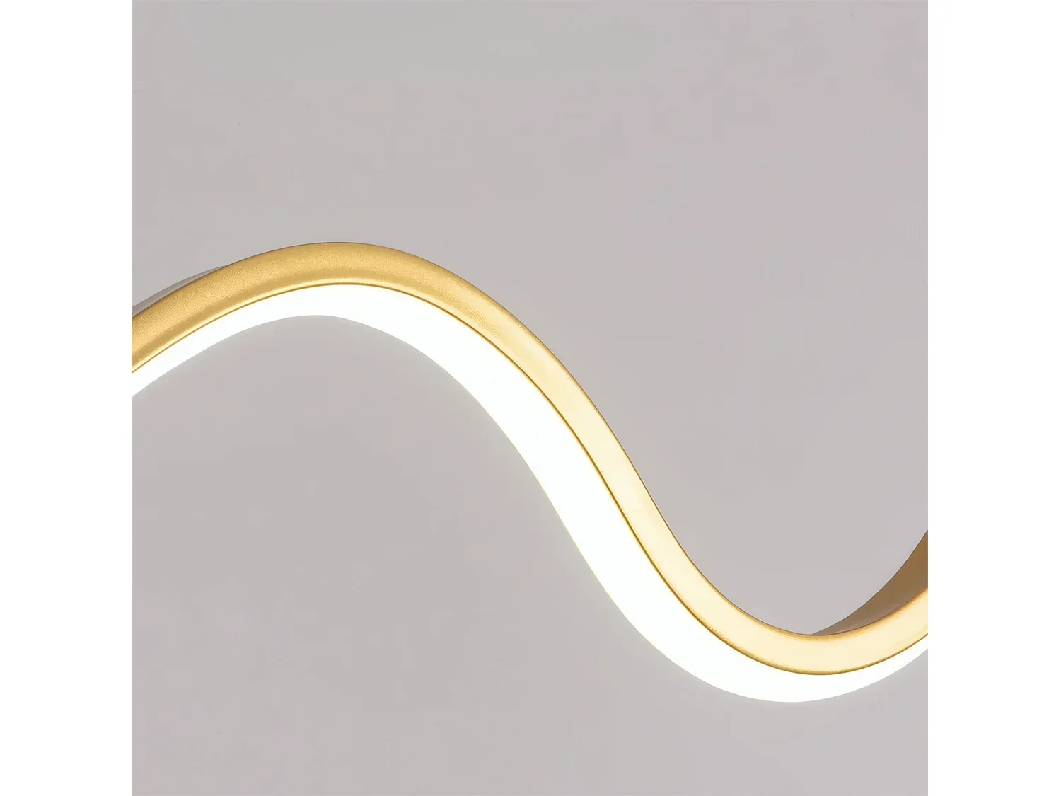 Toolight LHJ034-CP hængelampe guld, børstet guld 128X2X25CM