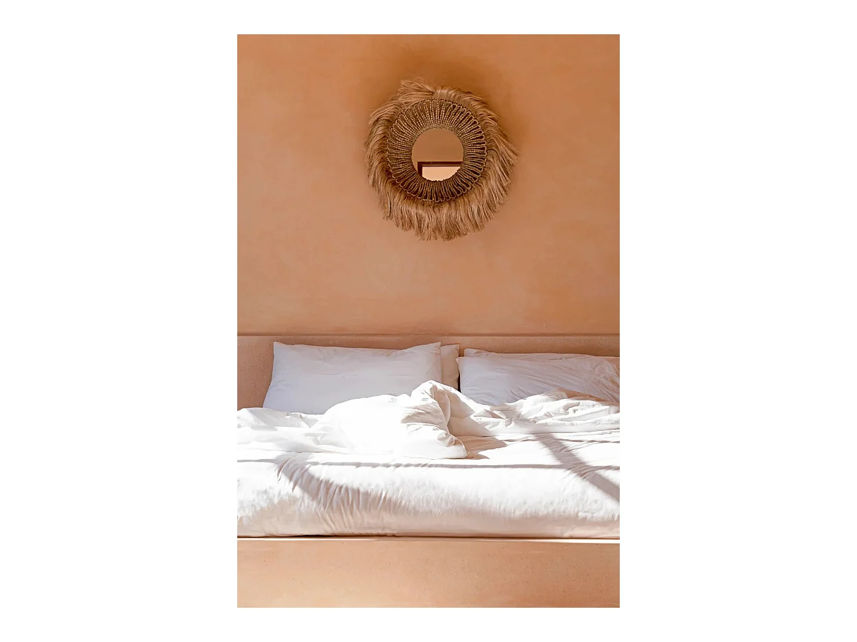 Le Miroir Abaca Solomon - Naturel