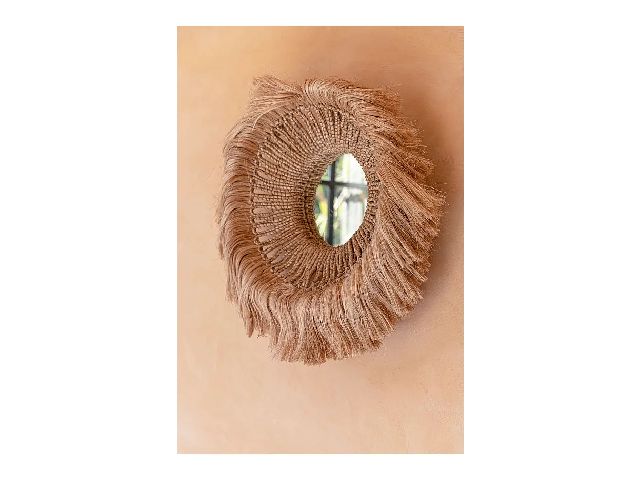 Le Miroir Abaca Solomon - Naturel