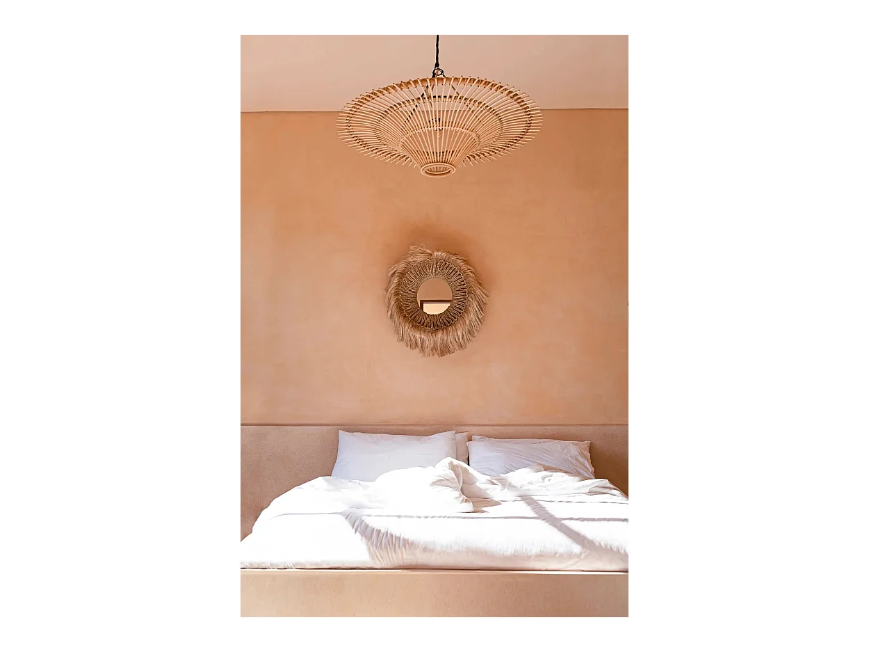 Le Miroir Abaca Solomon - Naturel